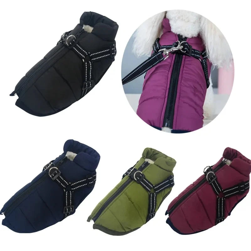 3 in 1 Winter Dog Jacket