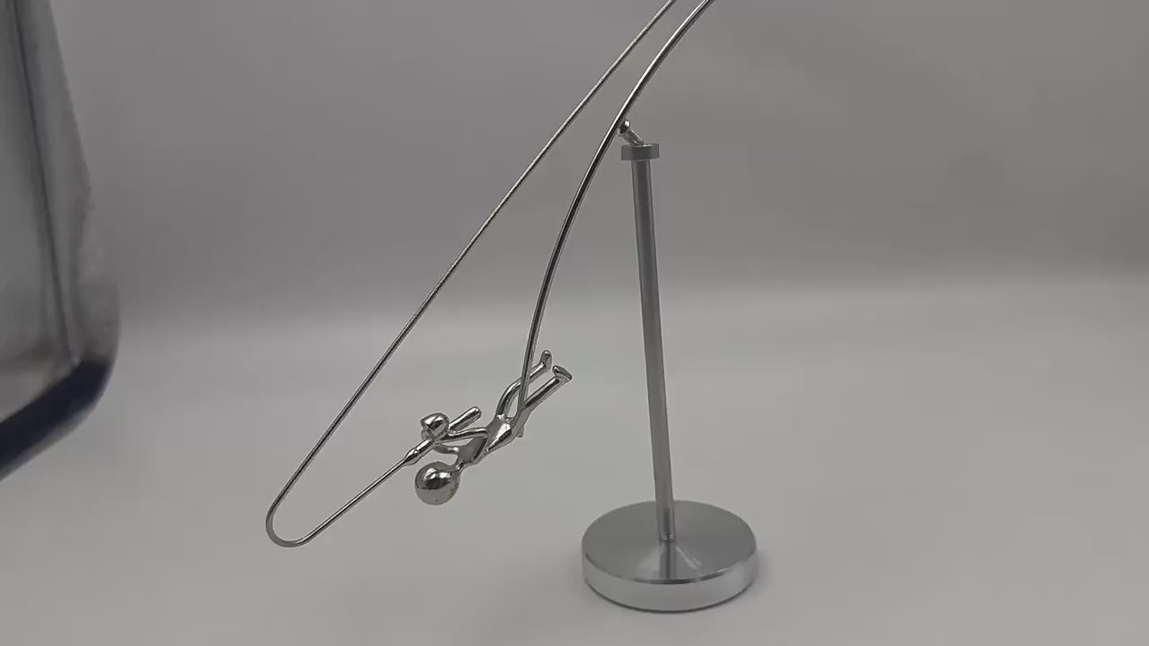 Fisherman Balancing Sculpture